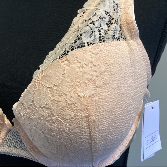 3/$20 36B Auden Plunge Coverage push-up bra - Picture 3 of 14